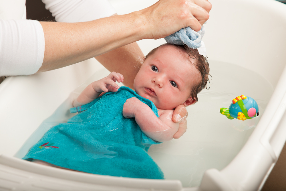 Consejos para bañar a un recién nacido